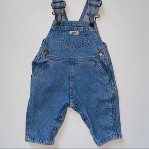 Bib OVERALL Pants 10W x 7 L Newborn Infant 3-6 months Hand Dyed Orange Vintage Denim Baby Arizona Denim Overalls Orange Kid 3-6 Mo